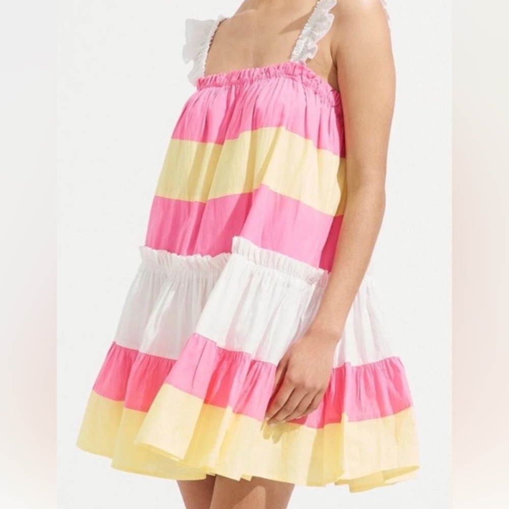 steele. | NWT Melissa Tiered Mini Dress In Popsicle Size: Medium